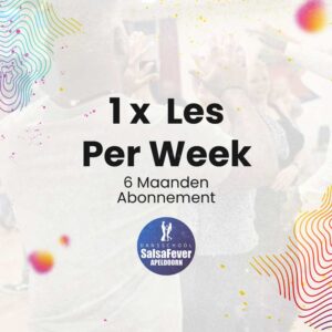 1x Les Per Week | 6 Maanden Abonnement | Salsa, Bachata, Kizomba of Zouk 2026
