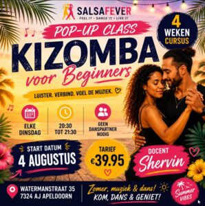 Inschrijven | Pop-up Class: Kizomba voor Beginners | 4 Weken Cursus! 💃🕺