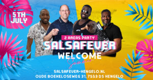 Ticket | 5th July | Salsafever Welcome Summer | 2 Areas |  Salsa, Bachata, Kizomba And More