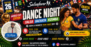 ⚽🏆26 Juni Ticket | FREE Ticket Available | Every 4e Friday Of the Month World Cup Edition | Salsa, Bachata, Kizomba En Meer  🏆⚽